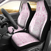 Pink New Zealand Puhoro Maori Tattoo Car Seat Cover LT14 - Polynesian Pride