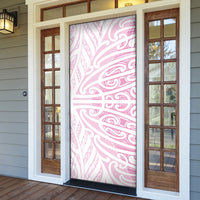 Pink New Zealand Puhoro Maori Tattoo Door Cover LT14 - Polynesian Pride