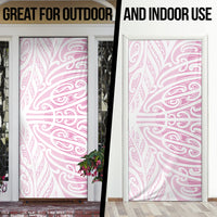 Pink New Zealand Puhoro Maori Tattoo Door Cover LT14 - Polynesian Pride