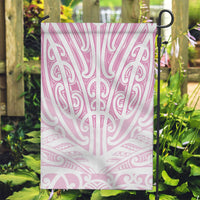 Pink New Zealand Puhoro Maori Tattoo Garden Flag LT14 Garden Flag Pink - Polynesian Pride