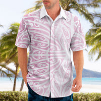 Pink New Zealand Puhoro Maori Tattoo Hawaiian Shirt LT14 - Polynesian Pride