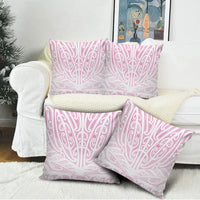 Pink New Zealand Puhoro Maori Tattoo Pillow Cover LT14 - Polynesian Pride