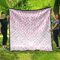 Pink New Zealand Puhoro Maori Tattoo Quilt LT14 - Polynesian Pride