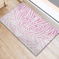 Pink New Zealand Puhoro Maori Tattoo Rubber Doormat LT14 - Polynesian Pride
