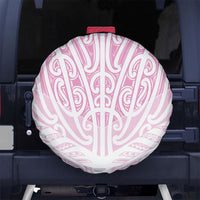 Pink New Zealand Puhoro Maori Tattoo Spare Tire Cover LT14 No hole Pink - Polynesian Pride