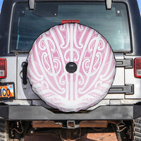 Pink New Zealand Puhoro Maori Tattoo Spare Tire Cover LT14 Pink - Polynesian Pride