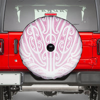 Pink New Zealand Puhoro Maori Tattoo Spare Tire Cover LT14 - Polynesian Pride