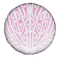Pink New Zealand Puhoro Maori Tattoo Spare Tire Cover LT14 - Polynesian Pride