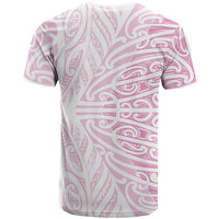 Pink New Zealand Puhoro Maori Tattoo T Shirt LT14 - Polynesian Pride