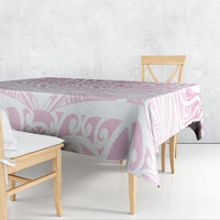 Pink New Zealand Puhoro Maori Tattoo Tablecloth LT14 - Polynesian Pride