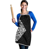 Black New Zealand Puhoro Maori Tattoo Apron LT14 - Polynesian Pride