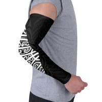 Black New Zealand Puhoro Maori Tattoo Arm Sleeves LT14 - Polynesian Pride