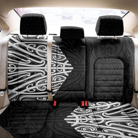Black New Zealand Puhoro Maori Tattoo Back Car Seat Cover LT14 - Polynesian Pride
