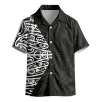 Black New Zealand Puhoro Maori Tattoo Kid Hawaiian Shirt LT14 - Polynesian Pride