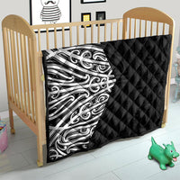 Black New Zealand Puhoro Maori Tattoo Quilt LT14 - Polynesian Pride