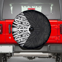 Black New Zealand Puhoro Maori Tattoo Spare Tire Cover LT14 - Polynesian Pride