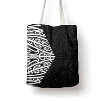 Black New Zealand Puhoro Maori Tattoo Tote Bag LT14 - Polynesian Pride