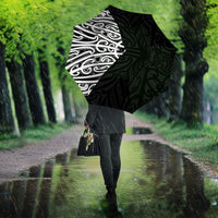 Black New Zealand Puhoro Maori Tattoo Umbrella LT14 - Polynesian Pride