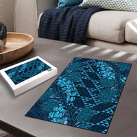 Naval Night Aloha Hawaii Puzzle Hawaiian Kakau Ohia Lehua Lei - Polynesian Pride