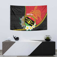 Personalised PNG Sauten Hailans Tapestry Papua New Guinea Plumeria Melanesian Pattern LT14 - Polynesian Pride