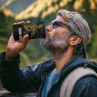 Personalised PNG Madang Provins 4 in 1 Can Cooler Tumbler Papua New Guinea Plumeria Melanesian Pattern - Polynesian Pride