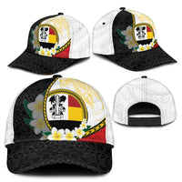 PNG Madang Provins Classic Cap Papua New Guinea Plumeria Melanesian Pattern LT14 - Polynesian Pride