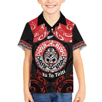 Aotearoa Toitu Te Tiriti Hawaiian Shirt Haka Tiki Honour The Treaty LT14 - Polynesian Pride