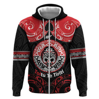 Aotearoa Toitu Te Tiriti Hoodie Haka Tiki Honour The Treaty