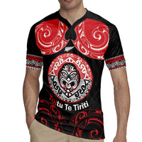 Aotearoa Toitu Te Tiriti Rugby Jersey Haka Tiki Honour The Treaty