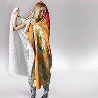 Prince Kuhio Aloha Hawaii Hooded Blanket Plumeria Ilima Lei Palaka Motifs LT14 - Polynesian Pride