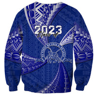 Personalised Tonga Tupou College Sweatshirt Class Of Year Tongan Ngatu Pattern LT14 - Polynesian Pride