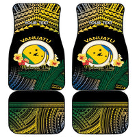 Personalised Malampa Day Car Mats Vanuatu Provinces Polynesian Pattern