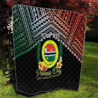 Personalised Penama Day Quilt Vanuatu Provinces Polynesian Pattern LT14 - Polynesian Pride