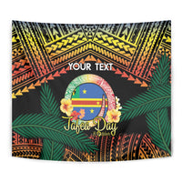 Personalised Tafea Day Tapestry Vanuatu Provinces Polynesian Pattern LT14 - Polynesian Pride