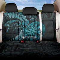 Personalised New Zealand Darts Back Car Seat Cover Happiness Is A Tight Threesome Maori Paua Shell