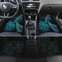 Personalised New Zealand Darts Car Mats Happiness Is A Tight Threesome Maori Paua Shell