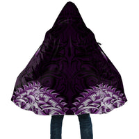 New Zealand Ta Moko Cloak Aotearoa Maori Chest Tattoo Purple LT14 Unisex Purple - Polynesian Pride