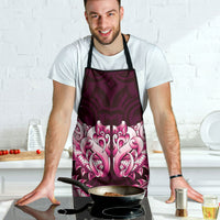 New Zealand Ta Moko Apron Aotearoa Maori Chest Tattoo Pink LT14 - Polynesian Pride