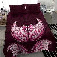 New Zealand Ta Moko Bedding Set Aotearoa Maori Chest Tattoo Pink LT14 - Polynesian Pride