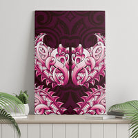 New Zealand Ta Moko Canvas Wall Art Aotearoa Maori Chest Tattoo Pink LT14 - Polynesian Pride