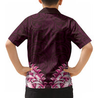 New Zealand Ta Moko Hawaiian Shirt Aotearoa Maori Chest Tattoo Pink LT14 - Polynesian Pride