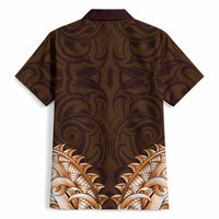 New Zealand Ta Moko Hawaiian Shirt Aotearoa Maori Chest Tattoo Orange LT14 - Polynesian Pride