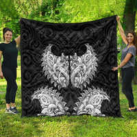 New Zealand Ta Moko Quilt Aotearoa Maori Chest Tattoo Black LT14 - Polynesian Pride
