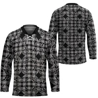 Eleele Hawaii Iwa Bird Palaka Motifs Hockey Jersey LT14 - Polynesian Pride
