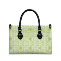 Omaomao Hawaii Iwa Bird Palaka Motifs Leather Bag LT14 - Polynesian Pride