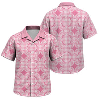 Alaka Hawaii Iwa Bird Palaka Motifs Family Matching Summer Maxi Dress and Hawaiian Shirt LT14 Son's Shirt Pink - Polynesian Pride