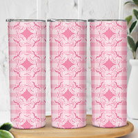 Alaka Hawaii Iwa Bird Palaka Motifs Skinny Tumbler LT14 - Polynesian Pride