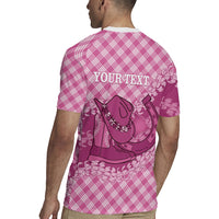 Alaka Hawaii Cowboy Palaka Motifs Personalised Rugby Jersey Paniolo Festival Puakenikeni Lei LT14 - Polynesian Pride