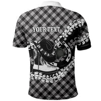 Eleele Hawaii Cowboy Palaka Motifs Personalised Polo Shirt Paniolo Festival Puakenikeni Lei LT14 - Polynesian Pride