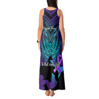 Suicide Awareness Your Story Is Not Over Yet Tank Maxi Dress Polynesian Butterfly Tattoo LT14 - Polynesian Pride